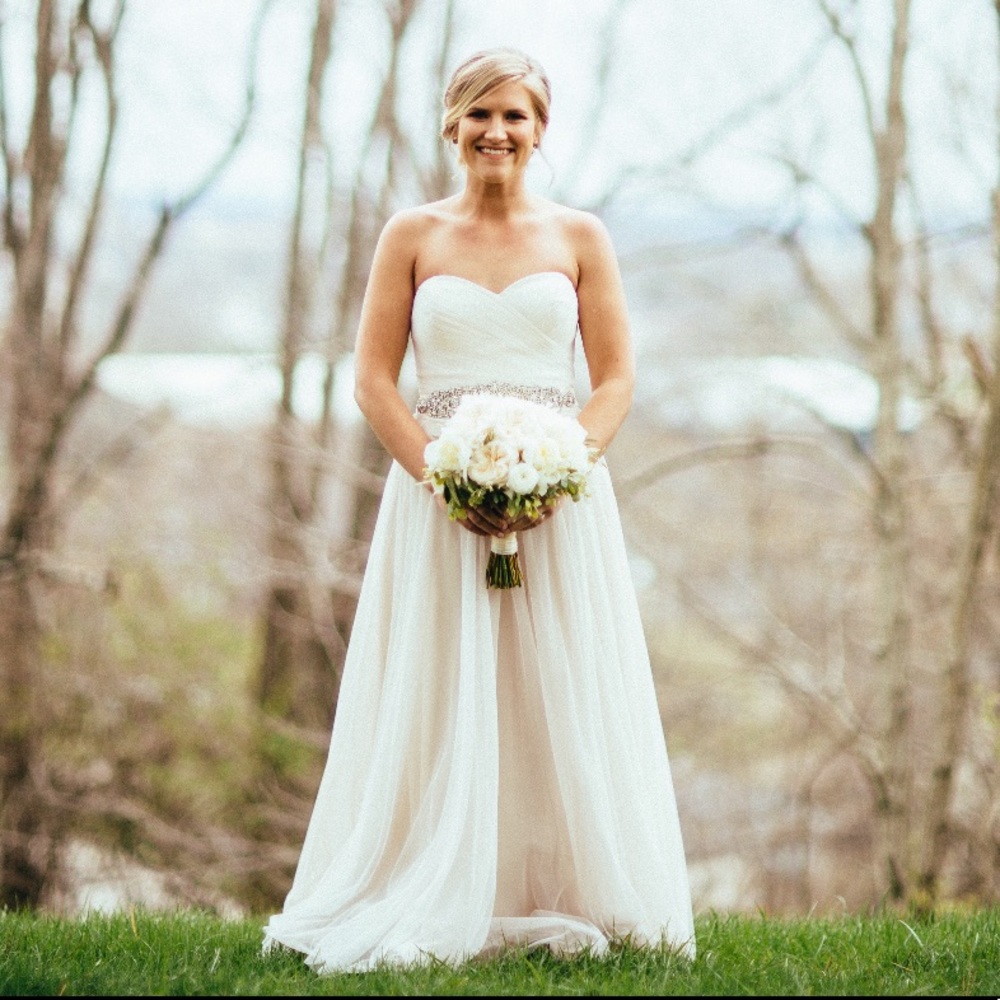 BHLDN Sweetheart Strapless Wedding Dress